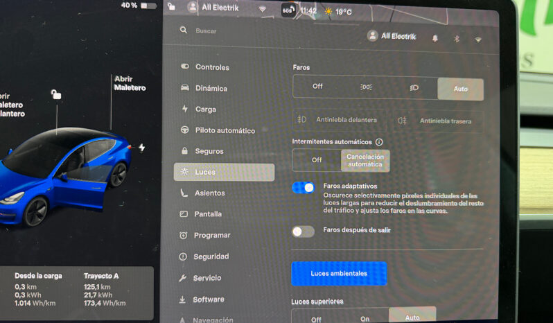 Tesla Model 3 Gran Autonomia AWD 2021 lleno