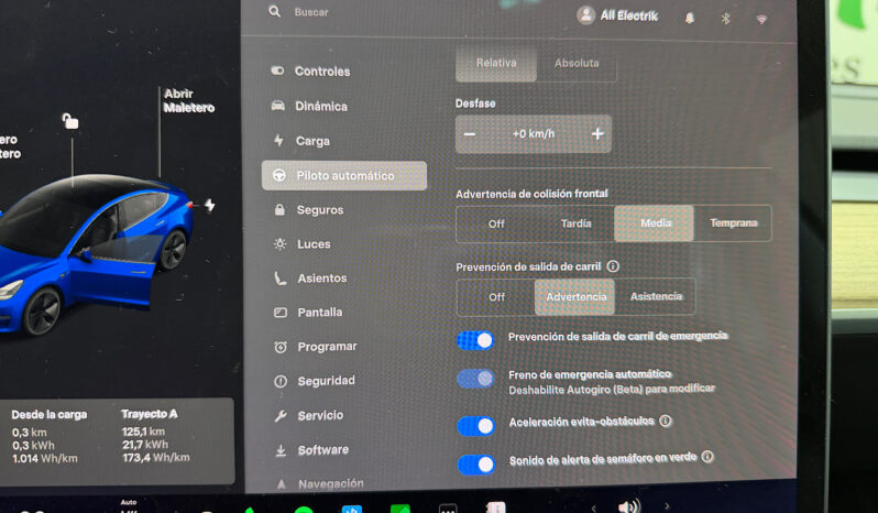 Tesla Model 3 Gran Autonomia AWD 2021 lleno