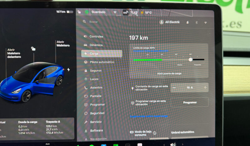 Tesla Model 3 Gran Autonomia AWD 2021 lleno