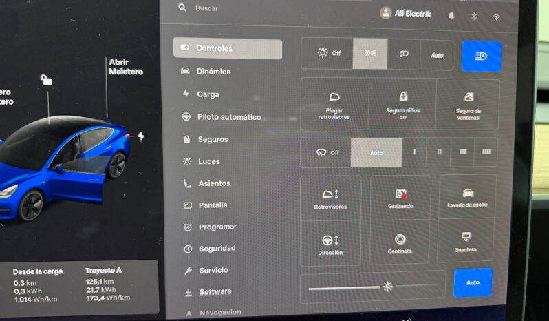 Tesla Model 3 Gran Autonomia AWD 2021 lleno