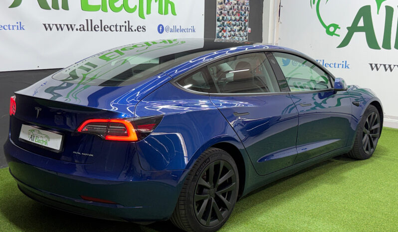 Tesla Model 3 Gran Autonomia AWD 2021 lleno