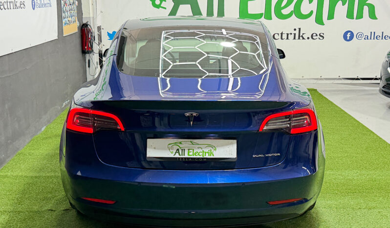 Tesla Model 3 Gran Autonomia AWD 2021 lleno