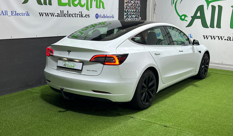 Tesla Model 3 Gran Autonomia AWD con Bola lleno