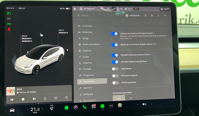 Tesla Model 3 Gran Autonomia AWD lleno