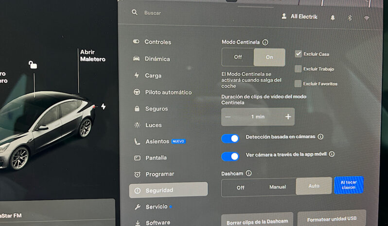 Tesla Model 3 Gran Autonomia AWD lleno