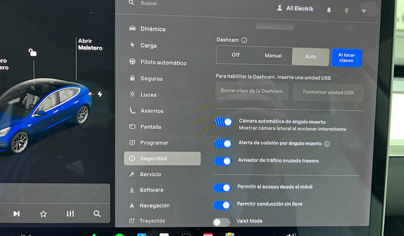 Tesla Model 3 Gran Autonomia AWD Copiar lleno