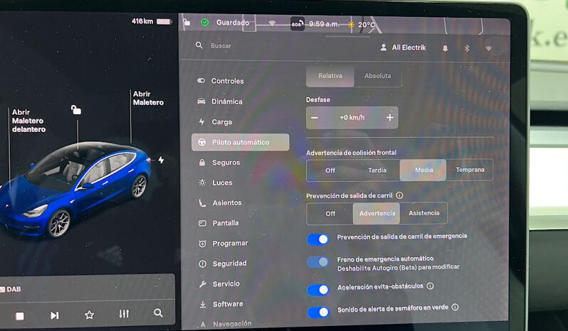 Tesla Model 3 Gran Autonomia AWD Copiar lleno