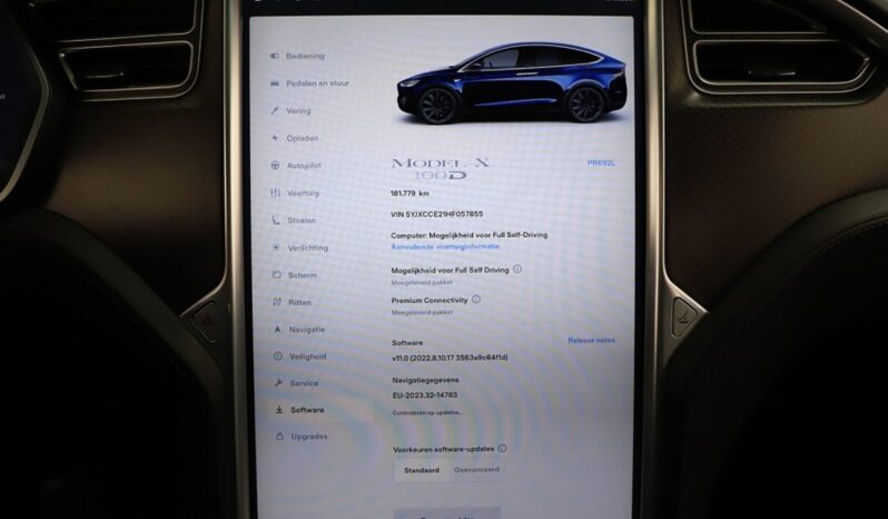 Tesla Model X 100D con FSD lleno