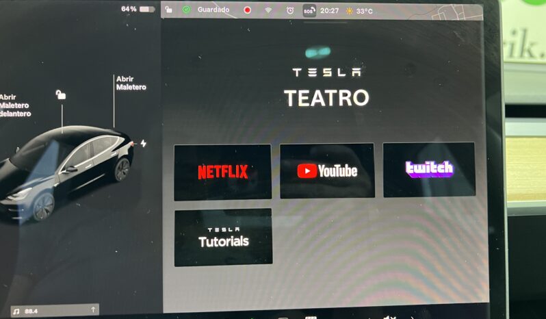 Tesla Model 3 Gran Autonomia AWD con Bola lleno