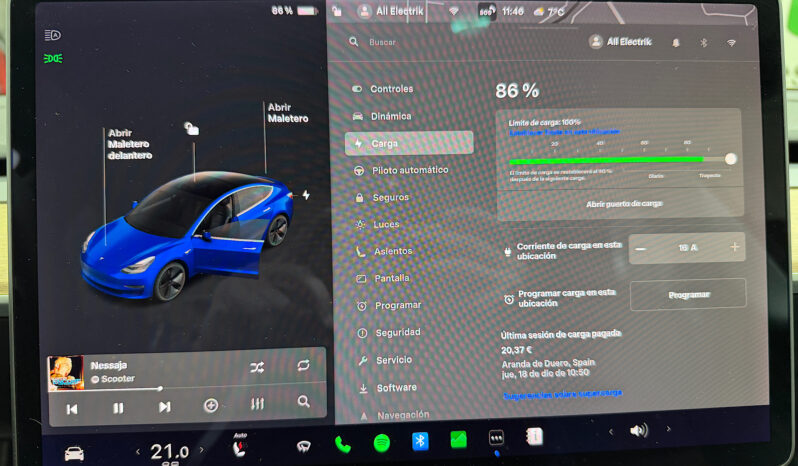 Tesla Model 3 Gran Autonomia AWD lleno