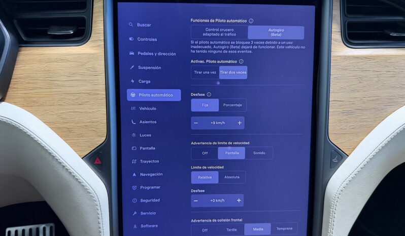 Tesla Model X Long Range 6 Plazas lleno