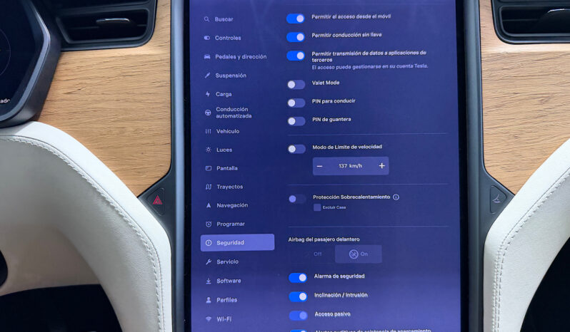 Tesla Model X Raven Gran Autonomia lleno