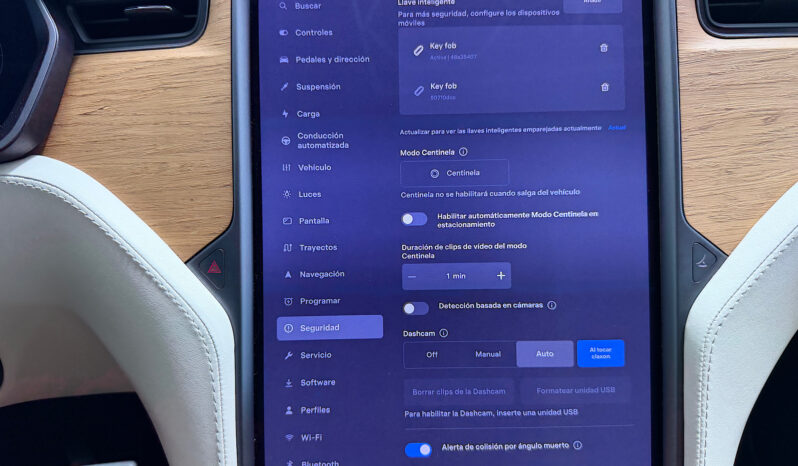 Tesla Model X Raven Gran Autonomia lleno