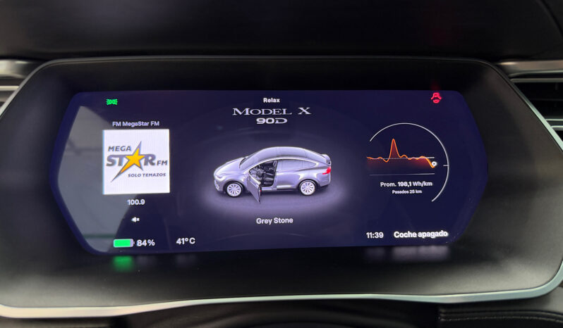 Tesla Model X 90D Carga Gratis lleno