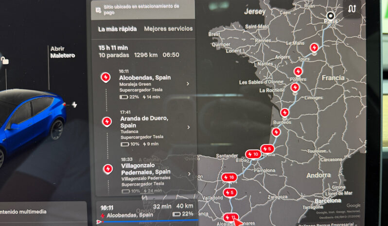 Tesla Model Y Gran Autonomia 4WD lleno