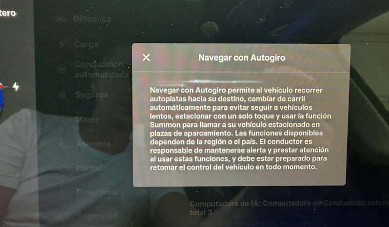 Tesla Model Y Gran Autonomia 4WD lleno