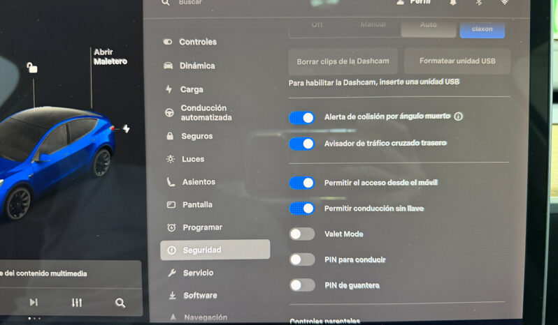 Tesla Model Y Gran Autonomia 4WD lleno