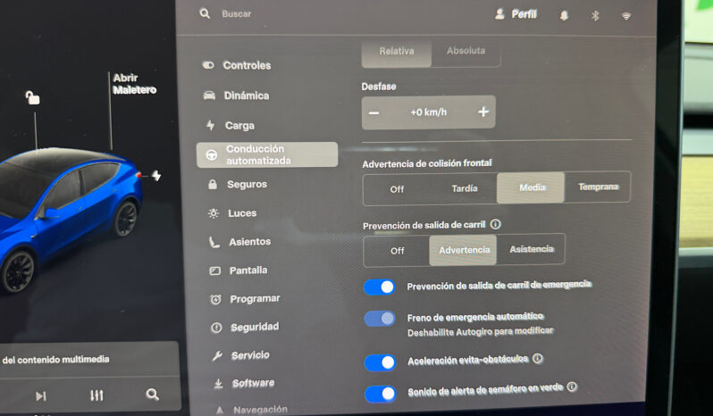 Tesla Model Y Gran Autonomia 4WD lleno