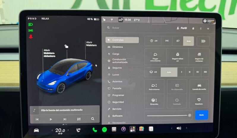 Tesla Model Y Gran Autonomia 4WD lleno