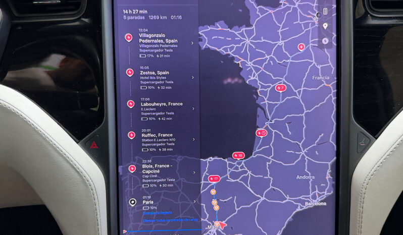 Tesla X Gran Autonomia Raven lleno