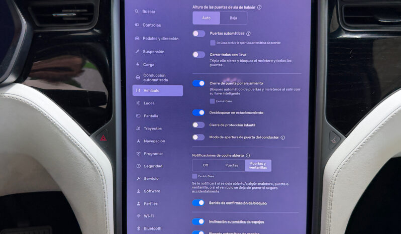Tesla X Gran Autonomia Raven lleno