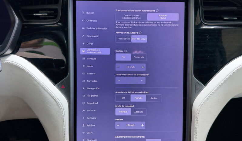 Tesla X Gran Autonomia Raven lleno