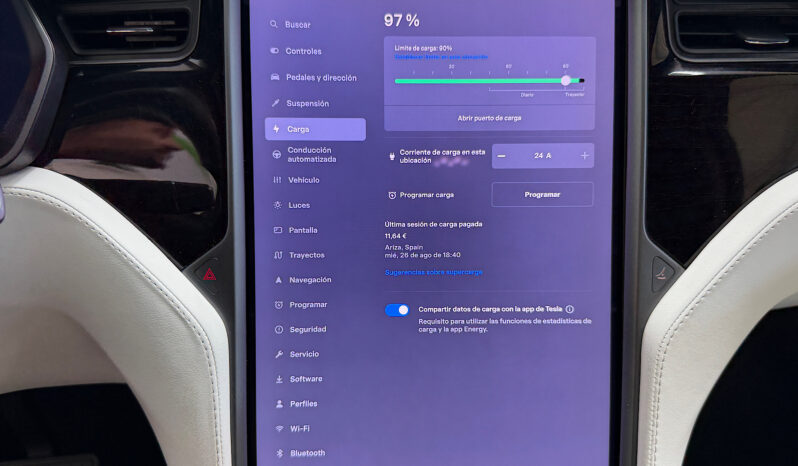 Tesla X Gran Autonomia Raven lleno
