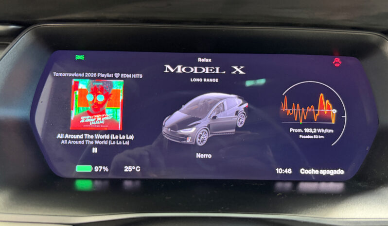Tesla X Gran Autonomia Raven lleno