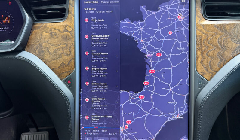 Tesla X Gran Autonomia Raven lleno