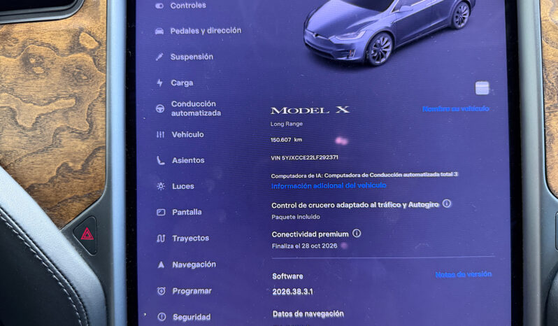 Tesla X Gran Autonomia Raven lleno
