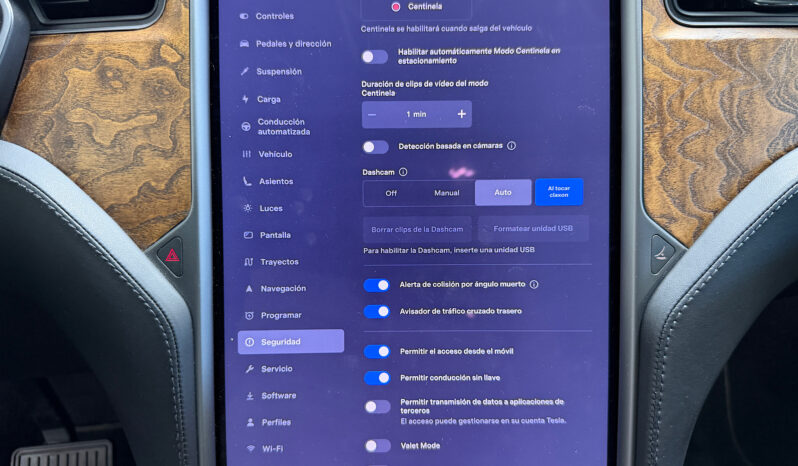 Tesla X Gran Autonomia Raven lleno