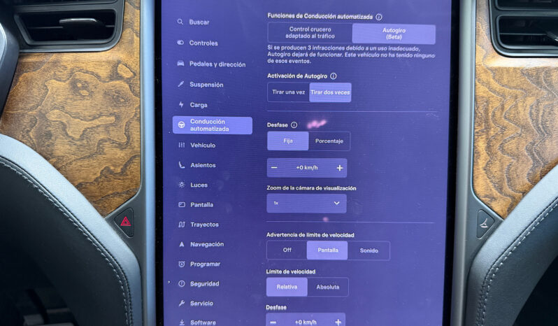 Tesla X Gran Autonomia Raven lleno