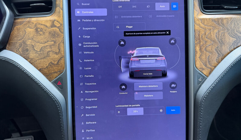 Tesla X Gran Autonomia Raven lleno