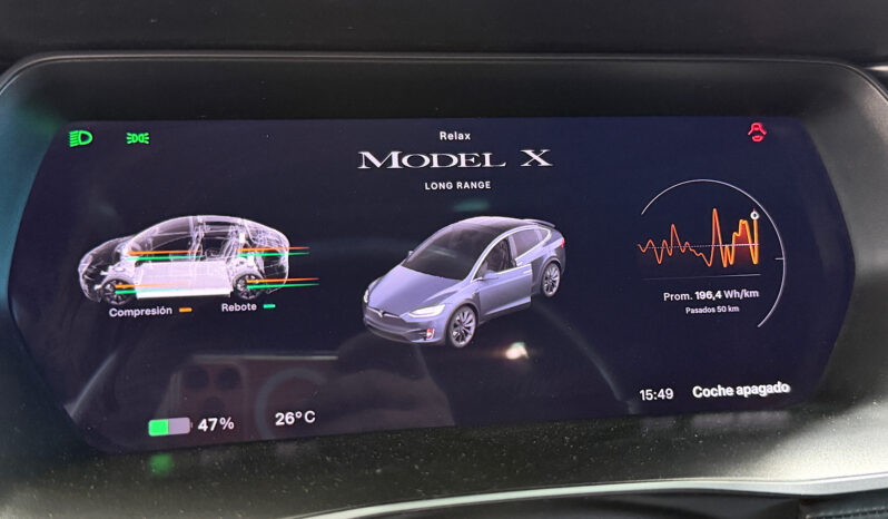 Tesla X Gran Autonomia Raven lleno