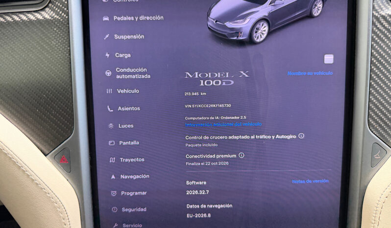 Tesla Model X 100D 6 PL lleno